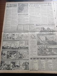 Akşam Gazetesi - 6 Ekim 1960 - Cemal Gürsel Kuran Ve Ezan Türkçe Olmalıdır Dedi - Üniversite Olayları İle İlgili Dört Kişi Tevkif Edildi - İstanbul'un 37. Kurtuluş Yılı Bugün Kutlanıyor - Karacaören Köyünde Kadınlar Çarşafı Attılar - Kızkulesi Kahramanı Çizen Suat Yalaz - Ahtapotlar Grubu Yazan Müşerref Hekimoğlu Köşe Yazısı - Doktor Adnan Zentürk Sağlık Bakanlığı Müfettişi Oldu - Nümayiş Yapan Gençlere Vurmak İçin Tahta Coplar Hazırlamışlar - Damdaki 2. Oyun Kral Lear - Günahım Seni Sevmek Aşk Ve His Romanı Resimleyen Remzi - Geyşa'nın Hatıra Defteri Yazan Kimiko Omura Yazı Dizisi - Bize Barbaroslu Derler Yazan Çizen Ratip Tahir Burak - Kont Senlibenli Karikatür - Nazlı İle Hamza Karikatür - Yaralı Gönül Çizgi Roman - Vadiler Hakimi Çizgi Roman - Fenerbahçe Galatasaray Ezeli Mücadelede Eşit Para Eşit Sonuç 0 0 - Yelkende Hamle İçin Şura Toplantısı Bekleniyor - Avrupa Gazetelerine Göre Beşiktaş Çok Geç Kalmış - Tenis Federasyonuna Vedat Abut Geldi - At Yarışları Tahminleri - Karakucak