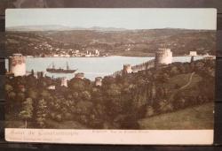 PC.482  İSTANBUL BOĞAZI RUMELİHİSARI   OSMANLI DÖNEMİ POSTA KARTI EDİTÖR LUDWIGSOHN N.7786