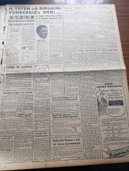Akşam Gazetesi - 15 Ekim 1960 - 10 Yılın Hesabını Vermek Üzere Dün Yüksek Adalet Divanı Huzuruna Çıkan Celal Bayar Adnan Menderes Ve Kabine Arkadaşları Fotoğraf - Adnan Menderes Konuşma Ve Akli Melekem Bozuldu 24 Saat 4 Duvar Arasında Olmak Kolay Değil Dedi - Ratip Tahir Burak'ın Fırçasından Başsavcı Altay Ömer Egesel Ve Yardımcılarından İkisi - Köpek İçin Celal Bayar İle Nedim Ökmen Sorguya Çekildi - Kızkulesi Kahramanı Çizen Suat Yalaz - Milli Birlik Ve Duruşmalar Yazan Müşerref Hekimoğlu Köşe Yazısı - Günah Maskesi Aşk Ve His Romanı Resimleyen Remzi - 9.30 Da Tahliye Edilen Necip Fazıl Kısakürek İse Dışarı Çıkmadan Yine Tevkif Edildi - Geyşa'nın Hatıra Defteri Yazan Kimiko Omura Yazı Dizisi - Kenterler Ve Evdeki Yabancı - Bize Barbaroslu Derler Yazan Çizen Ratip Tahir Burak - Kont Senlibenli - Nazlı İle Hamza Karikatür - Beşiktaş Kulübü Reisi Hakkı Yeten Gençlerbirliğini Yeneceğiz Dedi - Basketbol Ve Voleybol Ligi Bugün Başlıyor - At Yarışları Tahminleri - Adnan Menderes Titriyordu