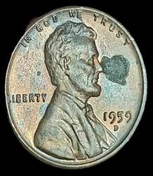 Amerika 1959 D Lincoln Cent