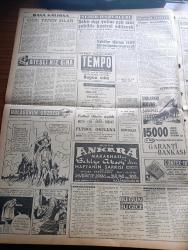 Akşam Gazetesi - 27 Ekim 1960 - Fahrettin Kerim Gökay'ın Bir Mektubu Başsavcıya Verildi - Atatürk'ün Selanik'te Evine Bomba Attığını İtiraf Ettiği Mektupları Gelecek  Olan Oktay Engin - Kısmi Aftan Faydalananlar Cumartesi Tahliye Edilecek - Rektör Sıddık Sami Onar Biz Papa Değiliz Dedi - Tokat'ta Çarşafla Mücadele - Doğu'da Kadınlar Hala Satılık Eşya Halinde - Ateşli Kız Gina Yazan George Albert Gley Yazı Dizisi - Hülagünün Gözdesi Çizen Suat Yalaz - Hukukçu Gözü İle 6 7 Eylül Duruşmaları - Günah Maskesi Aşk Ve His Romanı Resimleyen Remzi - Geyşa'nın Hatıra Defteri Yazan Kimiko Omura Yazı Dizisi - Bize Barbaroslu Derler Yazan Çizen Ratip Tahir Burak - Kont Senlibenli Karikatür - Nazlı İle Hamza Karikatür - Vadiler Hakimi Çizgi Roman - Bugünkü Burç Falınız - Yıldızlar Gecesi Safiye Ayla Atıf Kaptan Hulusi Kentmen Kadir Savun Zeynep Değirmencioğlu - B Milli Maçı 27 Kasım'da İstanbul'da Oynanacak - Karakucak Şampiyonası İçin Son Hazırlıklar Başlıyor - Necdet Erdem Feriköy'de
