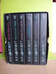 H.P. LOVECRAFT(Delilik Dağlarında - Zamanın Dışından Gelen Gölge - Denizler Kuruyana Kadar - Mezarlıktaki Dehşet - Cthulhu'nun Çağrısı - Uyku Duvarının Ardında ) 6 KİTAP TAKIM KUTULU 2.EL
