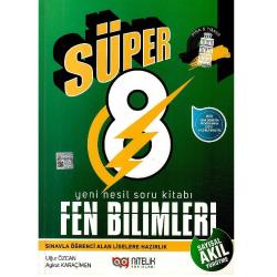 Nitelik Yayınları Süper 8. Sınıf Fen Bilimleri Yeni Nesil Soru Kitabı