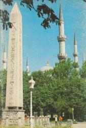 İstanbul Sultanahmet Cami ve Dikilitaş