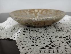 Vintage Altın Yaldızlı Dekoratif Tabak