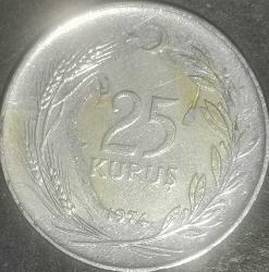 TÜRKİYE  1974   25 KURUŞ