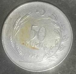 TÜRKİYE   1974   50 KURUŞ