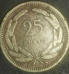 TÜRKİYE  1949   25 KURUŞ