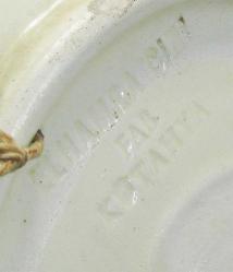 AnTiKa KÜTAHYA YaZıLı ÇİNİ TABAK......ELHAMRA ÇiNi