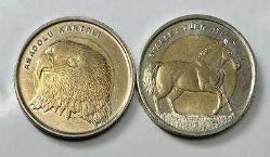 2014 YILI BYERLEY TÜRK ATI VE ANADOLU KARTALI DARPHAEN HATIRA BİMETAL (100)