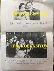 BARIŞ MANÇO'NUN ve ANNESİ RİKKAT UYANIK'IN ÇEŞİTLİ HABER ve BELGELERİNİN YER ALDIĞI 7 ADET TIPKI BASIM YAPRAK - 7.02.1992 TARİHLİ RİKKAT UYANIK'IN VEFAT HABERİNİN YAZILI OLDUĞU BASIN BÜLTENİ - HAKKI MANÇO ve RİKKAT UYANIK'IN EVLİLİK FOTOĞRAFLARI - 1959 TARİHLİ AİLE DÜĞÜNÜ FOTOĞRAFI, RİKKAT HANIM, BARIŞ MANÇO  ve SAVAŞ MANÇO AYNI KAREDEYKKEN - TÜRK MUSIKİ DERNEĞİ RİKKAT UYANIK'IN YER ALDIĞI NİSAN 1949 TAKVİM YAPRAĞI, RİKKAT HANIM'IN RÖPORTAJINDAN 4 SAYFA (HAFTALIK RESİMLİ PERDE DERGİSİNİN 17.09.1949 TARİHLİ SAYISINDAN KOPYADIR)