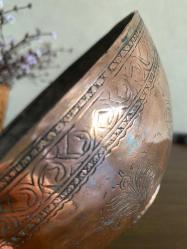 AntikaBakır El Dövme Kase