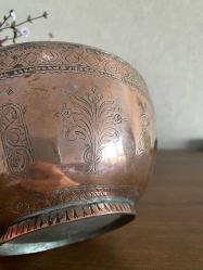 AntikaBakır El Dövme Kase