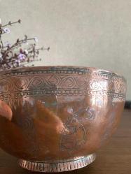 AntikaBakır El Dövme Kase