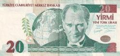 8. Emisyon A01 Serisi Seri Başı 20 YTL