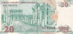 8. Emisyon A01 Serisi Seri Başı 20 YTL