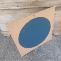 Yuvarlak Ayna ,Siyah ve Gold