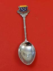 K70----ESKİ MİNELİ SELSEY HATIRA ÇAY KAŞIĞI