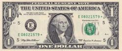 1999 ABD 1 Dolar Yıldızlı Seri Replecament