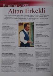 SABAH DERGİ GRUBU-SİNEMA DERGİSİ-POPÜLER SİNEMA DERGİSİ-SAYI:72-MART-2001-1.750.000TL-KAPAK-RUSSEL CROWE-MEG RYAN-BULUŞTUĞU FILM-YAŞAM KANITI-YILIN SÜPRİZ FİLMİ-KAPLAN VE EJDERHA-ÇAĞDAŞ ROBINSON HIKAYESİ-YENI HAYAT-ALTINCI HI'IN YÖNETMENINDEN ÖLÜMSÜZ-TAYLOR HACKFORD-ÇOK IDDALI BİR FİLM YAPMAYA ÇALIŞTIM-GERÇEK SİNEMA ENERJISI-ANG LEE-KEVIN SPACEY-İYİ KIVIRAN FILM-SAVAŞ AY-DANSÖZ-HAYALLERİ SÜSLEYEN BİR YETENEK-NANCY MEYERS-BENI ASIL KORKUTAN VASATLAŞMAK-TOM HANKS-ROBERT ZEMECKIS-SİNEMA DERSLERİ-MATHIEU KASSOWITZ-YEŞİLÇAM YOLLARDA-TÜRK SİNEMASINDA YOL FILMLERI-YASAK SULARDA TEHLIKELI CINSELLIK-PROFILLER-AYIN FİLMLERI-TEA LEONI-JIM CAVIEZEL-GEOFFREY RUSH-DAVID MORSE-IŞIK VE GÖLGE-ATILLA DORSAY-MUTFAKTAKILER-KÜLT FILMLER-SUSPIRIA-EV EĞLENCESI-SİNEMA ÇIKIŞI-ALTNA ERKEKLI-KAHRAMAN ŞERİF-SORULAR VE KURALLAR-İÇİNİZİ TİTRETEN BİR ATMOSFER-FİLLER VE ÇİMEN-BAHADIR ATAY-KAAAN ERTURAN-MELTAM BUMBUL-MEHMET ALİ ERBİL-BALALAYKA-UZUN İNCE BIR YOL-YOL-FİKRİMİN İNCE GÜLÜ-GÜNEŞE YOLCULUK-OTOBÜS