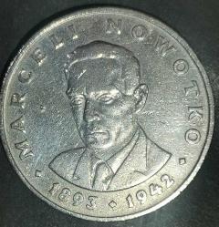 POLONYA 1974  20  ZLOTE  Marceli Nowotko