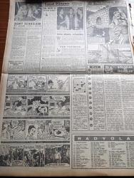 Akşam Gazetesi - 9 Kasım 1960 - Kapatılmayan 12 Bin Liralık Avans Davasına Başlandı - Zeyyat Mandalinci Bir Yolsuzluk Değil Prensip Anlaşmazlığı Olduğunu Söyledi Ve Önce Prensip Halledilmeli Dedi - İstanbul'dan 4 Bin Öğretmen Anadolu'ya Tayin Edilecek - Gayri Meşru Servetler - Ankara Üniversitesinde İsmet İnönü Konuşma Yaptı - Konya'da İhtiyar Heyeti Çarşafı Yasak Etti - Cemal Gürsel Amerikan Kız Kolejini Ziyaret Etti - Hülagünün Gözdesi Çizen Suat Yalaz - Ateşli Kız Gina Yazan George Albert Gley Yazı Dizisi - Sigorta İlaçları Satan 140 Eczane Tahkik Konusu Oldu - Ümmü Hatun Düşükleri Görmek İçin Ereğliden Yassıadaya Geldi - Günah Maskesi Aşk Ve His Romanı Resimleyen Remzi - Sanat Dünyası Yazan Abdulkadir Günyaz - Bize Barbaroslu Derler Yazan Çizen Ratip Tahir Burak - Gölgeler Ve İnsanlar Yazan Victoria Holt Yazı Dizisi - Tan Sineması - Kadri Aytaç Ceza Heyetine Verildi - İsmet Atlı'yı Adana İstiyor - Turgay Şeren Diyor Ki - Spor Toto Tahminleri - Milli Takım Rostov Maçı Bu Gece