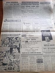 Akşam Gazetesi - 13 Kasım 1960 - Milli Birlik Komitesi'nden Antidemokratik Kanun Asla Geçmeyecektir - Harem Canavarı Kandemir Sipahipala İdama Mahkum Oldu - Balat Adalet Fabrikası Dün 780 İşçi Çıkardı - Namık Gedik'in Eşi Tertip Yoktu Diyor - Adnan Menderes Avukatıyla Görüşemediğinden Şikayetçi - 2. Davada Zeyyat Mandalinci'nin 10 Hayrettin Erkmen'in 5 Yıl Hapsi İstendi - Vietnam'daki Darbe Muvaffak Olamadı - Vehbi Koç Amerika'dan Döndü - Hülagünün Gözdesi Çizen Suat Yalaz - Ateşli Kız Gina Yazan George Albert Gley Yazı Dizisi - Radyo Tiyatro Ülkü Birliği Yazan Müşerref Hekimoğlu Köşe Yazısı - Hayalden Gerçeğe Yazan İlhan Selçuk - Alman Birlikleri Fransa'ya Girdi - Hollywood'un Kralı Clark Gable Ölümle Savaşıyor - Bize Barbaroslu Derler Yazan Çizen Ratip Tahir Burak - Burç Falı - İstanbul Ankara Radyosu Programı - Karagümrük Şekerhilal'i Mağlup Edemedi 1 1 - Galatasaray Rostov İle Karşılaşıyor - Modaspor Fenerbahçe'yi Fark Yaparak Yendi 69 55 - Milli Birlik Komitesi At Yarışı Kupası