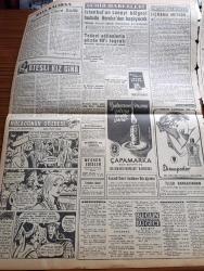 Akşam Gazetesi - 15 Kasım 1960 - Affedilenlere Yeni Görevler Veriliyor - Eski Milli Birlik Komitesi Üyesi İçin Elçiliklerde Müşavirlikler İhdas Olunacak - İpar Davası Bugün Başlıyor - İstanbul Üniversitesi 6 Bin Öğrenci Daha Aldı - İstanbul Milli Eğitim Müdürlüğüne Halis Kurtça Tayin Edilmiştir - Tapu Kadastro Okulu Öğrencileri Okulun İdaresine El Koydu - Indianapolis Belediye Başkanı Muammer Kaylan'a Şehrin Anahtarını Verdi - Amerikalı Zenci Şarkıcı Sammy Davis İle İsveçli Yıldız Mai Britt Evlendi - Hülagünün Gözdesi Çizen Suat Yalaz - Ateşli Kız Gina Yazan George Albert Gley Yazı Dizisi - İstanbul'un Sanayi Bölgesi Hududu Hereke'den Başlayacak - İpartransport'un Sahibi İle Beraber Adnan Menderes Fatin Rüştü Zorlu Hasan Polatkan da Sanık - Günah Maskesi Aşk Ve His Romanı Resimleyen Remzi - Frank Sinatra İle Kim Novak Son Günlerde Çok Sıkı Fıkı Fotoğraf - Amerika'nın Ünlü Halk Şarkıcısı Gale Storm - Fenerbahçe Beykoz Maçında Lefterin Beykozlu Kamile Yumruk Atma Hadisesi