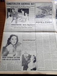 Yeni İstanbul Gazetesi - 11 Eylül 1953 - Hususi Sermaye Ve Yatırım Yazan Habib Edib Törehan Köşe Yazısı - Celal Bayar'ın İran Şahı'na Mesajı - Ankara'nın Suriye'ye Cevabı - İsmet İnönü'nün Nutkuna Hükümetin Verdiği Cevap - Güvenlik Konseyine Türkiye'nin Adaylığı - Fransız Delegesi Avrupa Güzeline İtiraz Ediyor - Dünya Bankasının Türkiye'ye Yardımı - Halide Edip Adıvar'ın Romanı Döner Ayna Yazı Dizisi - Milli Eğitim Ve Siyasi Partiler Bedri Alogan - Büyük Atatürk'ün Ölüm Yıldönümü - Taksimdeki Opera Binası Sahne Kısmının Temeli Dün Törenle Atıldı - İtalya Trieste Hududundan Ordusunu Çekmek İstemiyor - Eski İran Başvekili Musaddık Açlık Grevi Yapıyor - Denizde Cinayet Telif Hakkı Keystone Yazı Dizisi - Soğuk Su İle Tedavi Usulü - Milyon Hırsızı Yazan S.G. Seeliger Yazı Dizisi - Susan Hayward Haftada 5000 Dolar Kazandırıyor - Broadmoor Deliler Hapishanesi - Resimle Dünya Haberleri - Boğaz Açıklarında Bir Gün Poyrazköy - Çapamarka - Kodak - Üsküdar Türk Kız Koleji - Arı Bisküvileri