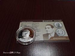 ADNAN MENDERES TÜRK SİYASETÇİLERİ NO: 2 HATIRA GÜMÜŞ