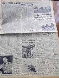 Yeni İstanbul Gazetesi - 7 Eylül 1953 - Batı Almanya Seçimi Ve Dünya Politikası Yazan Mustafa Nermi Köşe Yazısı - Batı Almanya Seçimini Hristiyan Demokratlar Kazandı - Dr. Adenauer'e Tecavüz Edildi - Yeni Ordu Terfi Kanunu - İsmet İnönü Millet CHP'yi İktidara Davet Edecek - Başbakan Adnan Menderes'in Millet Partisi Hakkında Sözleri - Sinai Kalkınma Bankası Yeni Tahvil Çıkarıyor - Mareşal Tito Trieste'nin Serbest Liman Olmasını İstedi - Halide Edip Adıvar'ın Romanı Döner Ayna Yazı Dizisi - Yabancı Sermayeyi Teşvik Yaşam Profesör Doktor Kerim Ömer Çağlar Köşe Yazısı - İdari İlimler Kongresi Şale Köşkünde Toplandı - Bursa'daki Belediye Seçimini Demokrat Parti Kazandı - Kore'de Dün 4 Türk Esiri Daha İade Edildi - Fenerbahçe Eskişehir'de 1 0 Galip - Denizde Cinayet Telif Hakkı Keystone Yazı Dizisi - Ankara İstanbul İzmir Radyosu Programı - Kore Mektupları - Güzel Bacak Müsabakası - Milyon Hırsızı Yazan S. G. Seeliger Yazı Dizisi - İran'da İngiliz Rus Rekabeti - Beşiktaş Beyoğluspor'u Yendi