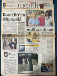 SABAH MELODİ GAZETESİ VE SABAH TELERAMA GAZETESİ -13 Haziran 1997 -Söyleyemedikleriniz-Süleyman Turan-Ah şu kocalar-Hale Pakcan-Mimi ile Muti-Patrıck Mc Donnel-Bizim Aile-Mort Walker-Dıck Browne-Marvın-Tom Amstrong-astroloji-Bugün ne yapalım-Erdoğan Sevgin-Bakan Çiller-Salim ensarioğlu-Elif Ergu-Ataç dış ticaret-Seda kaya Güler-Diyarbakır milletvekili Salim ensarioğlu-ferhunde hanımlar-Profesör Dr. Ayşe ayata-CHP’li Şule bucak-hokna-Müge Taylan--beyhan saran--Arthur Pine-Siyaset meydanı-Ali kırca-Sertab Erener-Demir demirkan-Necla Erol-Mine Erkan-Esra Ceyhan-saadettin teksoy-huysuz Virjin-Ayhan Işık-bahar erdeniz-Selma güneri—Orçun Sonat—Hülya Koçyiğit-Kartal Tibet-Sibel turnagöl—Tarık tarcan—Bulut Aras—Leyla Önder—yalan rüzgârı-mavi gece