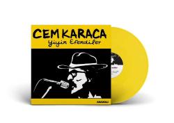 Cem Karaca Yiyin Efendiler Sıfır Plak Sarı Renk Özel Baskı