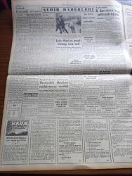 Yeni İstanbul Gazetesi - 28 Ekim 1953 - Harp Ve Korunma Tedbirleri Yazan Mustafa Nermi Köşe Yazısı - Amerika Kuvvetlerini Avrupa'dan Çekmeyecek - Maliye Bakanı Hasan Polatkan Beyanatı - Cumhuriyetimizin 30. Yıldönümü Şenlikleri - İzinsiz Demokrat Parti Toplansında Basın'a Yapılan Tecavüz - Rigdway'den Nene Hatun'a Yeni Bir Selam - Bir Mektep Şarkısının İlhamı Karikatür - İktisadi Siyaset Yazan Namık Zeki Aral Köşe Yazısı - Kara Günler Milli Mücadele Hatıraları Yazan İbrahim Şevki Feyzioğlu Yazı Dizisi - Şehir Tiyatrosu Talebeler Tarafından Protesto Ediliyor - John Foster Dulles'ın Basın Toplantısı - Ürdünlüler Bir İsrail Köyüne Taarruz Etmişler - Anadolu Abideleri Yazan Aziz Ogan Yazı Dizisi - Ankara İstanbul İzmir Radyosu Programı - Balaban'ın Resim Sergisi - Hikaye Ağılda Bir Kurt Çeviren Güzin Şehbal - Asma Köprü Ve Metro Hakkında Bazı Dün Düşünceler - Dilenciler Operası Ve Laurence Olivier - Pertev Krem