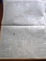 Yeni İstanbul Gazetesi - 28 Ekim 1953 - Harp Ve Korunma Tedbirleri Yazan Mustafa Nermi Köşe Yazısı - Amerika Kuvvetlerini Avrupa'dan Çekmeyecek - Maliye Bakanı Hasan Polatkan Beyanatı - Cumhuriyetimizin 30. Yıldönümü Şenlikleri - İzinsiz Demokrat Parti Toplansında Basın'a Yapılan Tecavüz - Rigdway'den Nene Hatun'a Yeni Bir Selam - Bir Mektep Şarkısının İlhamı Karikatür - İktisadi Siyaset Yazan Namık Zeki Aral Köşe Yazısı - Kara Günler Milli Mücadele Hatıraları Yazan İbrahim Şevki Feyzioğlu Yazı Dizisi - Şehir Tiyatrosu Talebeler Tarafından Protesto Ediliyor - John Foster Dulles'ın Basın Toplantısı - Ürdünlüler Bir İsrail Köyüne Taarruz Etmişler - Anadolu Abideleri Yazan Aziz Ogan Yazı Dizisi - Ankara İstanbul İzmir Radyosu Programı - Balaban'ın Resim Sergisi - Hikaye Ağılda Bir Kurt Çeviren Güzin Şehbal - Asma Köprü Ve Metro Hakkında Bazı Dün Düşünceler - Dilenciler Operası Ve Laurence Olivier - Pertev Krem