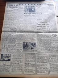 Yeni İstanbul Gazetesi - 1 Kasım 1953 - Yunanistan Ve Türk Azınlığı Yazan Mustafa Nermi Köşe Yazısı - Doğu Almanya'daki Çete Harbi Genişliyor - Kore'de Propagandacıları Dinlemiyen Esirler - Esir Alman Mareşalı Kukla Paulus Kukla Kahramanlığına Alman Topraklarında Devam Edecek - Meclis Celal Bayar'ın Nutku İle Çalışmalarına Başlıyor - Kasımpaşa Dün Vefa'yı 3 2 Yendi - İstanbul'un Asma Köprü Projesi Tahakkuk Ediyor - Kara Günler Milli Mücadele Hatıraları Yazan İbrahim Şevki Feyzioğlu Yazı Dizisi - Köylü Partisi Kongresinde Cezmi Türk'ün Konuşması - Anıtkabir İçin Gelecek Toprak - Doğu Almanya'da Çeteciler Kızıllarla Çarpışmaya Başladı - Ankara İstanbul İzmir Teknik Üniversite Radyosu Programı - Amerikan Sermayesi Neden Türkiye'ye Gelemiyor -  Pazar Konuşmaları Yazan Baydar Derler - Şehir Orkestrası'nın İlk Konseri Solist Joseph Zirkin - Burç Falı - Arsenik Yiyerek Yaşayanlar Da Var - Hikaye Ağılda Bir Kurt Çeviren Güzin Şehbal - Gripin - Arı Pirinç Ve Hububat Unları - Türkmav Potasyum