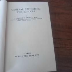 GENERAL ARITHMETIC FOR SCHOOLS