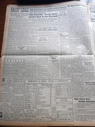 Yeni İstanbul Gazetesi - 14 Kasım 1953 - Anıt Kabir Yazan Habib Edib Törehan Köşe Yazısı - Sovyet Rusya Batılıları Ayırmak Mı İstiyor - Sovyet Rusya'da Kara Gün Geldi Mi - Mısır İngiltere ile Harbe Kararı Vermiş - Dumlupınar Denizaltısı Nasıl Çıkarılabilir - İtalya Başbakanı Pella Anıtkabir'e Buket Koydu -  Amerika Ve Avrupa Savunma Birliği - Talebe Bankası Kuruluyor - Dün Kahire'deki Dünya Kupası Maçında İtalya Mısırı 2 1 Mağlup Etti -  Charlie Chaplin İsviçre'ye Yerleşmek Niyetinde Mi - Ankara Paris Futbol Takımları Karşılaşacak - Anadolu Abideleri Yazan Aziz Ogan Yazı Dizisi - Sütün Kansere Sebep Olduğu İddia Ediliyor - Boğazköy Kazıları - Antrenör Salim Arıkanla Konuştuk - Boğa Güreşçilerinin Karıları Hayatlarından Memnun Değil - Admira Futbol Takımı Türkiye'ye Geliyor - Minerva Dikiş Makinaları - Arı Pirinç Unu - General Electric Ampul - Limon Melba Marmelatları - Gripin