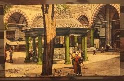 PC.534 İSTANBUL BEYAZID CAMİİ ŞADIRVANI OSMANLI DÖNEMİ POSTA KARTI EDİTÖR E.F.ROCHAT N.118