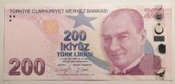 9. Emisyon F783 Serisi 200 Türk Lirası İlk Yüz Parası