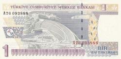 8. Emisyon A76 Serisi 1 YTL Güzel Numaralı