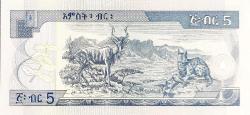 ETİYOPYA 5 Birr, 2017 ÇİL