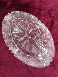 VINTAGE AVRUPA KRİSTAL JARDİNYER , HÂLİYLE