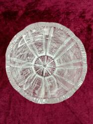 VINTAGE AVRUPA KRİSTAL VAZO , HÂLİYLE