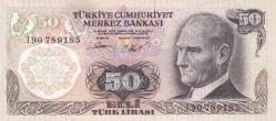6. Emisyon I90 Serisi Seri Sonu 50 Türk Lirası
