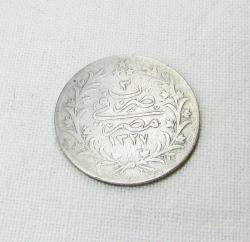 SuLTaN REŞAD 1327/3 MISIR BASKI GüMüŞ 5 KURUŞ....