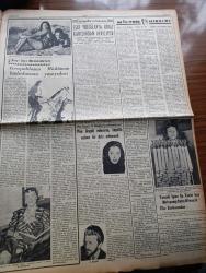 Yeni İstanbul Gazetesi - 22 Eylül 1953 - İç Politikamızın Başlıca Davası Yazan Mustafa Nermi Köşe Yazısı - Hasan Polatkan'ın Amerika'daki Temaslarına Dair Mühim Beyanatı - Bir Kuzey Koreli Subay Mig Uçağını Kaçırdı - Necmettin Sadak'ı Kaybettik - Balıkçılık Eğitim Merkezi Kursu - Türkiye'de İlk Yapışık İkizler - Ekonomisi Ve Ticaret Bakanı Fethi Çelikbaş Refah İçindeyiz Diyor - Uzun Hikaye İmza Ticareti Yazan Mehmet Davaz Yazı Dizisi - İETT Otobüsleri Bazı Hatlarda Kafi Değil - Atatürk Hakkında Açılan Müsabaka - Çarşıkapı Beyazıt Yolu Açılıyor - İran Musaddık'ın Petrol Siyasetinden Ayrılmak İstiyor- Avrupalılaşan Müslüman Kadınların Yaşayışları - Pier Angeli İle Kirk Douglas Evlenecek Mi - Sinema Dünyasından Resimli Haber Ve Röportajlar - Audrey Hepburn Hollywood'un En Büyük Yıldızı Olacak - Resimle Dünya Haberleri - 18 Yaşında Wimbledon Şampiyonluğunu Kazanan Genç Tenisçi Maureen Connoly'nin Tenis Dersleri - Gripin
