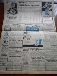 Yeni İstanbul Gazetesi - 14  Eylül 1953 - Mareşal Tito Müttefiklerine Dün Kati Teminat Verdi - Çalışmak Ve Yaşamak Yazan Habib Edib Törehan Köşe Yazısı - Mısır'da Vafd'cılar Tevkif Ediliyor - İran'da Kızıllarla Yapılan Mücadele - Kaçakçı Kadın Merzuka Akçam'ın Eşi Sedat Akçam Tevkif Edildi - İki Şeker Fabrikamızın Temeli Törenle Atıldı - Millet Partisi Hakkındaki Duruşma Başlıyor - Harika Çocuk İdil Biret - Türkiye Almanya Atletizm Maçında 111 81 Mağlup Olduk - Halide Edip Adıvar'ın Romanı Döner Ayna Yazı Dizisi - Yeni Yapılan Çatalca Ve Sarıgüzel Ocakları Açıldı - Eski Eminönü Halkevi Ve Yüksek Tahsil Gençliği - 961 Çin Esiri Geri Dönmek İstemiyor - Avrupa Tüy Siklet Boks Şampiyonası - Denizde Cinayet Telif Hakkı Keystone Yazı Dizisi - Ankara İstanbul İzmir Radyosu Programı - Hollywood'un En Cazibeli Yıldızı Marilyn Monroe'nin Manevi Babası Joe Schenk