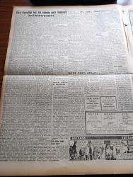 Ulus Gazetesi - 22 Mart 1959 - İsmet İnönü İrtica Yoktur Deyip Beklemek Doğru Olmaz Dedi - Gizli Bir Tarikat Yuvası Basıldı - Polis Kuranı Kabul Etmeyen 70 Bahai'yi Ayin Yaparken Yakaladı - Bizde Partisi Ahlakı Yazan Yakup Kadri Karaosmanoğlu Köşe Yazısı - Polis Takma Sakallı Bir Hırsızı Arıyor - Tarihte Bugün Ressam Van Dyck'in Doğumu - Kuklalar Yazan Oktay Verel Yazı Dizisi - Musiki Dünyası Scheck Kuarteti - Riyaseticumhur Senfoni Orkestrası - Tamek Konserveleri - Define Arayacaklar Şirket Kurdular - Bir Sovyet Piyanisti Emil Gilels Türkiye'de Konserler Verecek - Cezayir Savaşları - Burdur'da Muhtar Seçimini Yine CHP Kazandı - Eisenhower MacMillan Silahsızlanma Hakkında Dün De Görüşme Yaptılar - Baykara Tutsak Çizgi Roman - Şekerhilal Karşısında Beşiktaş'ın Dün Sadece Adı Vardı - Galatasaray 1 Karşıyaka 0 - Altay 1 İstanbulspor 0 - Genç Milli Takım Yeşildirek'i 1 0 Yendi - Piyale Makarnası - Çankaya Koleji - İhtiras Kurbanları Filmi Park Sus Sinemasında - Vahi Öz
