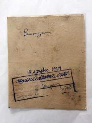 ŞARKICI BERGEN'İN ORİJİNAL FOTOĞRAFI (Bergen Sarılmışer) - 13 x 9 cm EBADINDA - ACILARIN KADINI BERGEN'İN MOZAİK ŞEKLİNDE YÜZÜNÜN ÜÇGENLERE AYRILDIĞI  ve 10 PARÇANIN BİRLEŞTİRİLDİĞİ BİR FOTOĞRAFI, 1980'LER